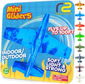 Airplane Toy Foam Airplanes for Kids - Best Stocking Stuffers for Boys & Girls - Easy Throwing Air Planes - Gift Idea Toy Games - Styrofoam Plane Glider - Great Gifts for Ages 4 5 6 7 8 9+ Year Old