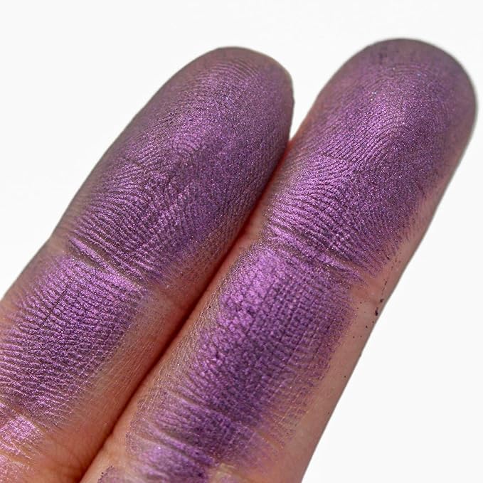 Premium Diamond Mica Powder Pigment- for Epoxy, Resin, Soap, Paint, Woodworking, Acrylic Pouring, Bath Bombs, Fishing Lures - DIY Arts and Crafts Additive (Dark Purple)