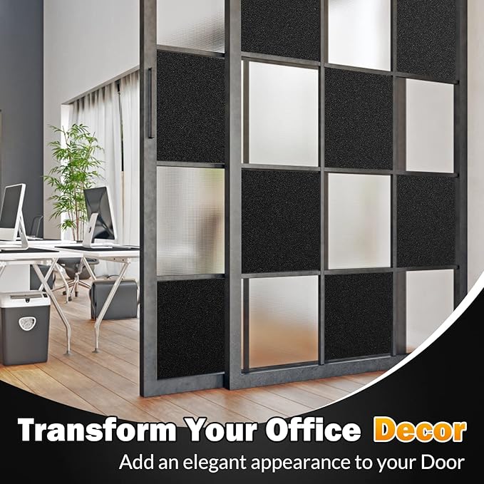 rabbitgoo Blackout Window Film, Sun Heat Blocking Privacy Cover for Glass, Removable Opaque Room Darkening Dark Black Out Window Covers Tint Shades for Home Day Sleep Light Blocker 11.8 x 157 Inches