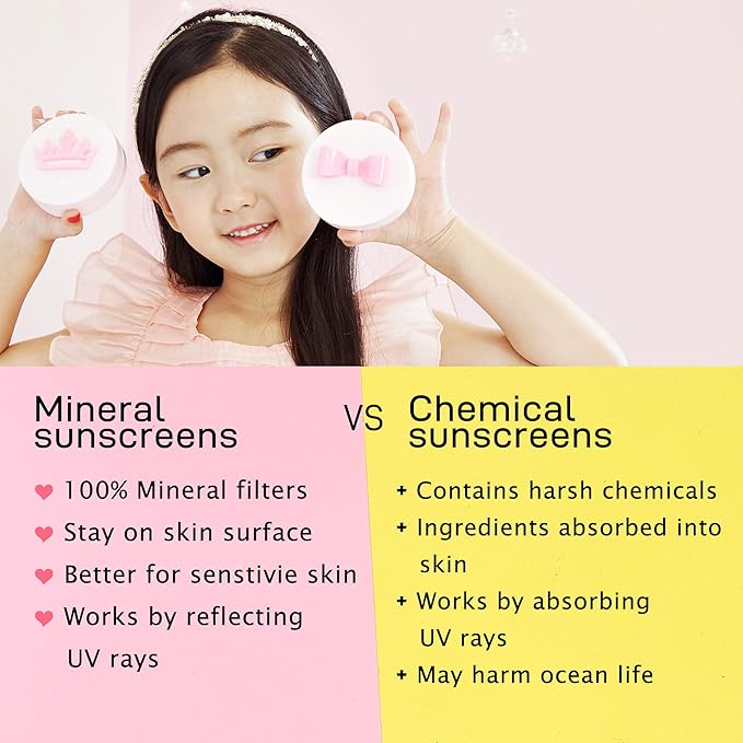 Peachand Baby Kids Mineral Sun Cushion SPF50+ PA++++ (Pink Tiara)
