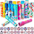 Chivao 20 Pcs Classic Kaleidoscopes Educational Toys for Party Favors Fun Kaleidoscope Toy for Stock Stuffers Bag Fillers Birthday Party School Classroom Prizes, Random Colors (Flamingo)