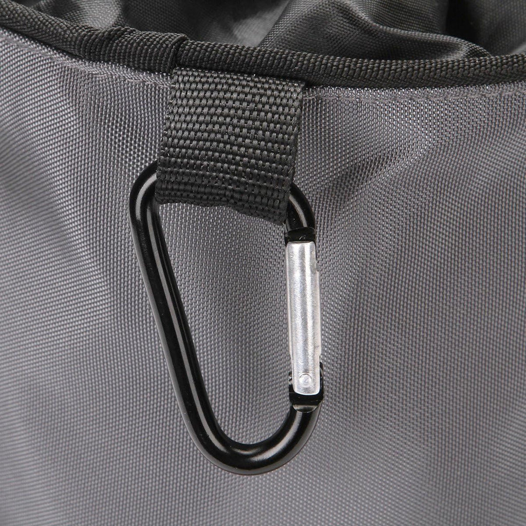 Clothespins Bag Hanging Clothesline Peg Organizer Storage Bags,Dust-proof (Grey)