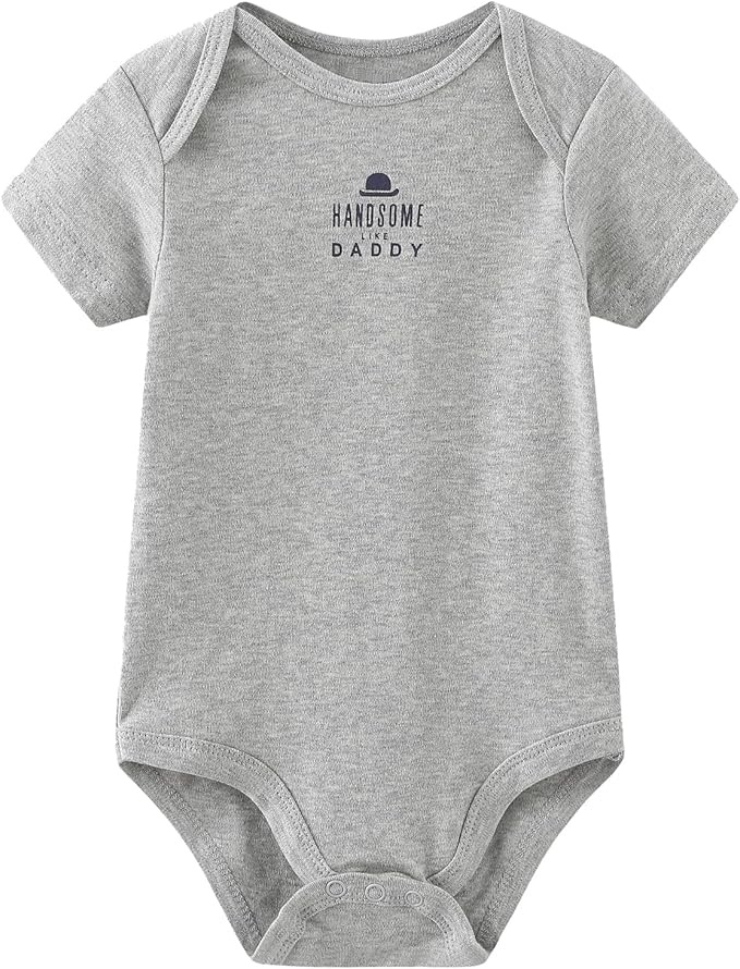 Baby Bodysuit and Pant Set 10-pcs Cotton Soft Newborn Boy Girl Clothes Outfits