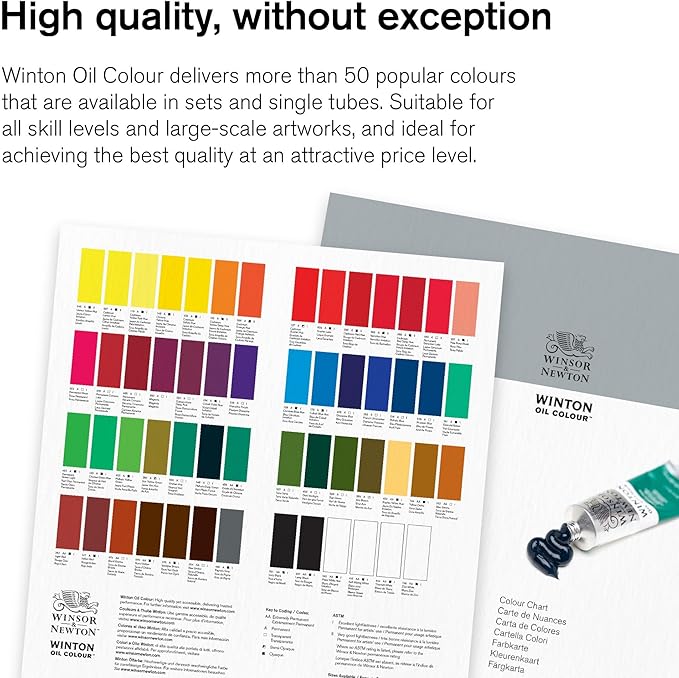 Winsor & Newton Winton Oil Color, 37ml (1.25-oz) Tube, Vermilion Hue