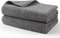 HOMEXCEL Professional Large Microfiber Car Drying Towels 2 Pack, Lint Free, Scratch Free, Highly Absorbent Drying Towel for Cars, SUVs, RVs, Trucks, and Boats,31" x 24",Grey