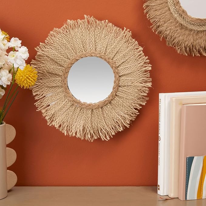 Juvale 4-Inch Round Glass Mirrors for Crafts - 4-Inch, 50-Pack, Blue, Modern - Craft Supply for Mirror Centerpieces & Home Decoration