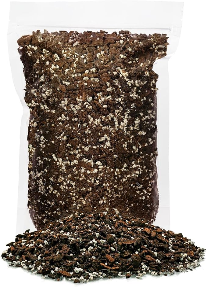 Gardenera Premium Monstera Potting Soil - Quick Drain Potting Soil for Growing and Repotting Monstera Deliciosa/Swiss Cheese Plant - 1 Quart Bag