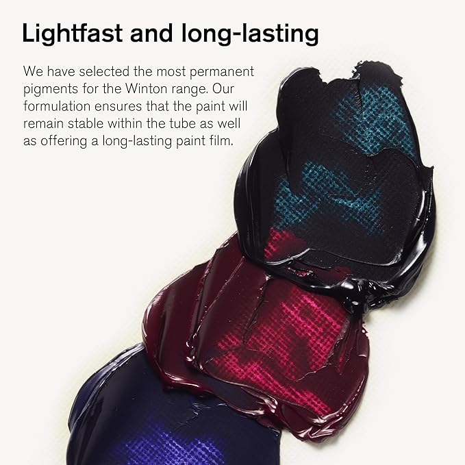 Winsor & Newton Winton Oil Color, 200ml (6.75-oz) Tube, Permanent Rose