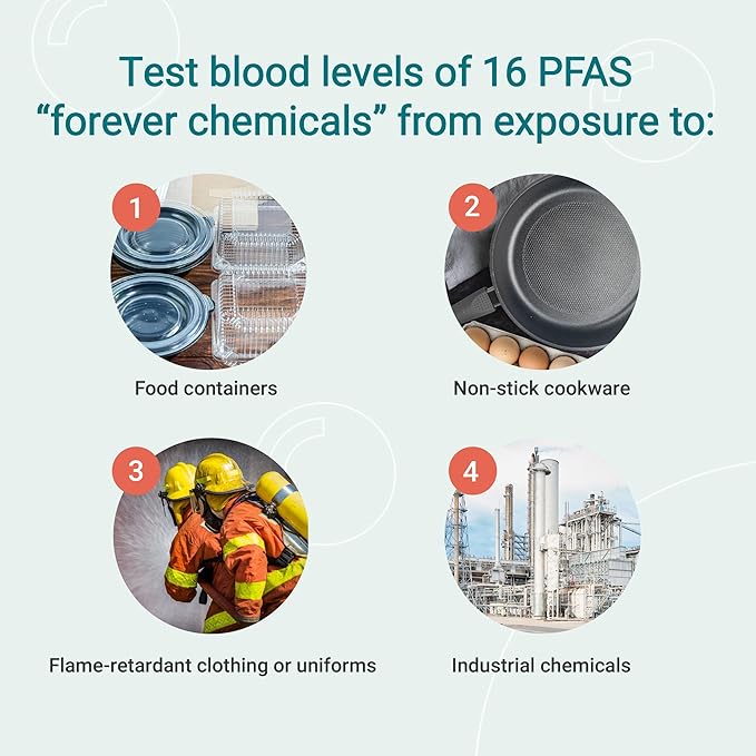 empowerDX PFAS Exposure Blood Test - at-Home Test Kit for PFAS Chemicals