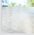 rabbitgoo Window Privacy Film, No Glue Frosted Glass Film, Static Cling UV Blocking Non Adhesive Reusable Heat Control Window Vinyl Clings for Home, Office, Frosted Silk, 23.6 x 78.7 Inches