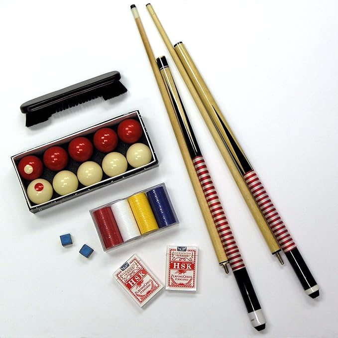 Combination 3 in 1 Poker/Game Table (Chestnut Finish)