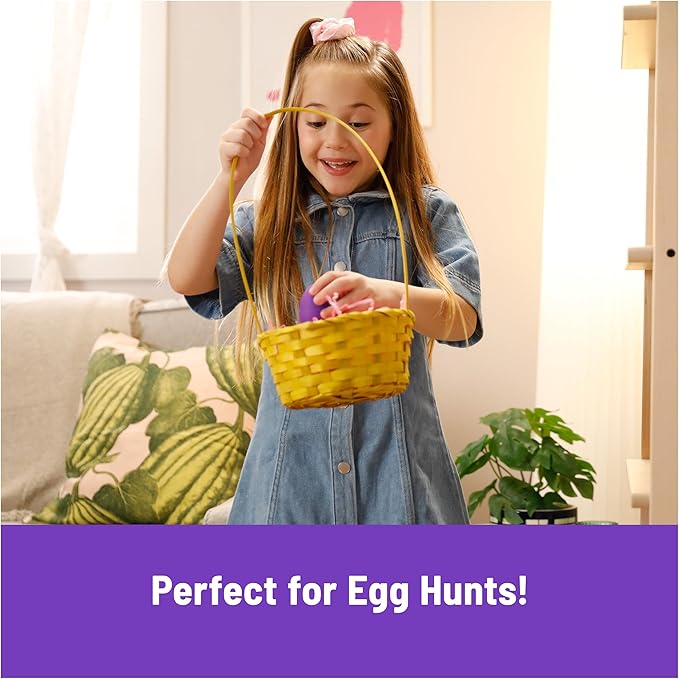 Kinetic Sand, 20-Pack Eggs with 3.3lbs Red, Yellow & Blue Play Sand for Egg Hunts, Party Favors & Goodie Bags, Sensory Toys for Kids Ages 3 and up