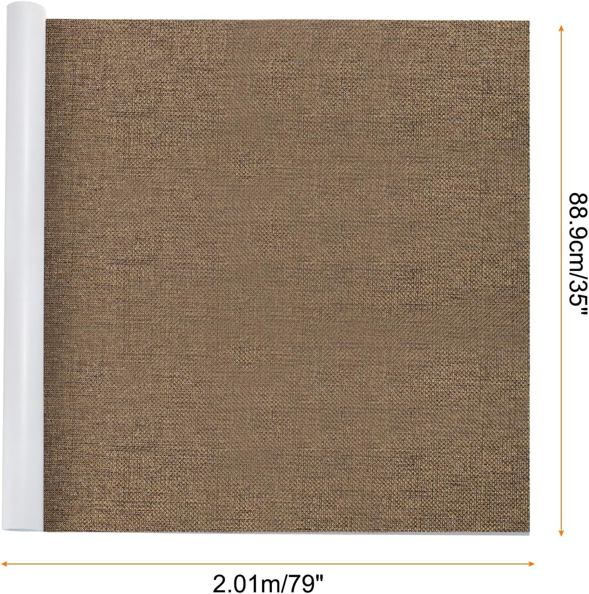 Repair Patches Repair Tape Self-Adhesive DIY Repair Patch Linen Gear Patch for Sofa, Furniture, Chair, Clothing,Tents,35x79 Inch,Brown