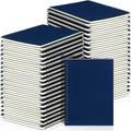 Yahenda 54 Pcs Spiral Notebook Bulk A5 Journal Lined 8.3'' x 5.5'' Writing Composition Paper Small Notepad Subject Notebook for Students Office Business Back to School Supplies (Deep Blue)