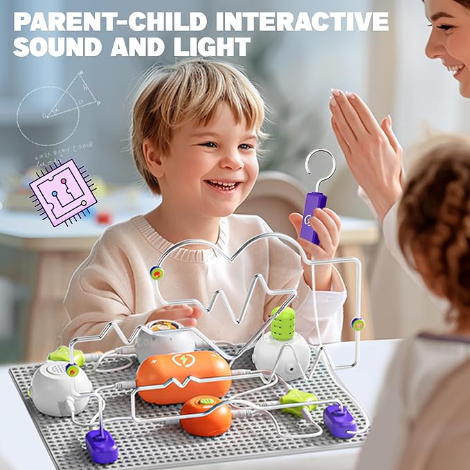 Science Kits for Kids - STEM Kits for Kids, Electronics Exploration Kit, Over 150 Projects, 14 Circuit Parts, STEM Educational Toy Gifts for Kid Boys Girls Ages 3 4 5 6 7 8 9 10 11 12