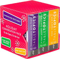 TableTopics Holiday Conversation Pack Card Game - 120 Festive Conversation Starter Cards for Thanksgiving, Christmas, & New Year's Parties, Dinner Table Game for Family Bonding, Boxed Set of 3 Topics