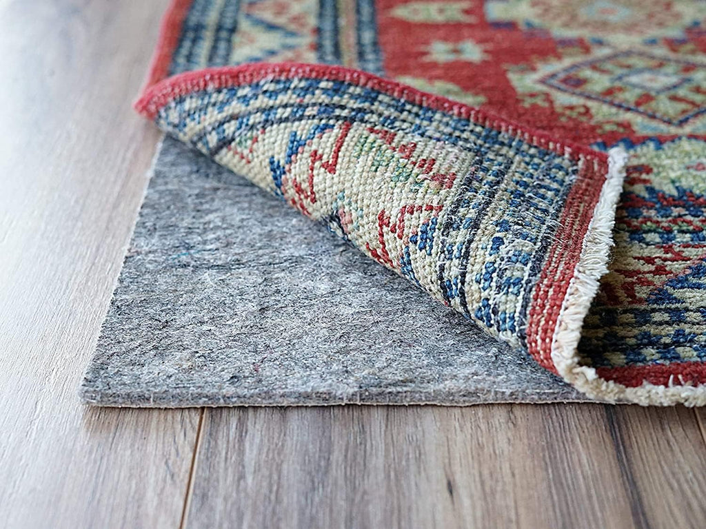 RUGPADUSA - Dual Surface - 2'x3' - 1/4" Thick - Felt + Rubber - Non-Slip Backing Rug Pad - Safe for All Floors