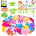 Osllate Upgraded Flower Bouquet Accessories Set for Making 36 Flowers, DIY Arts & Crafts Toy Accessories Flowers Making Toy Kit