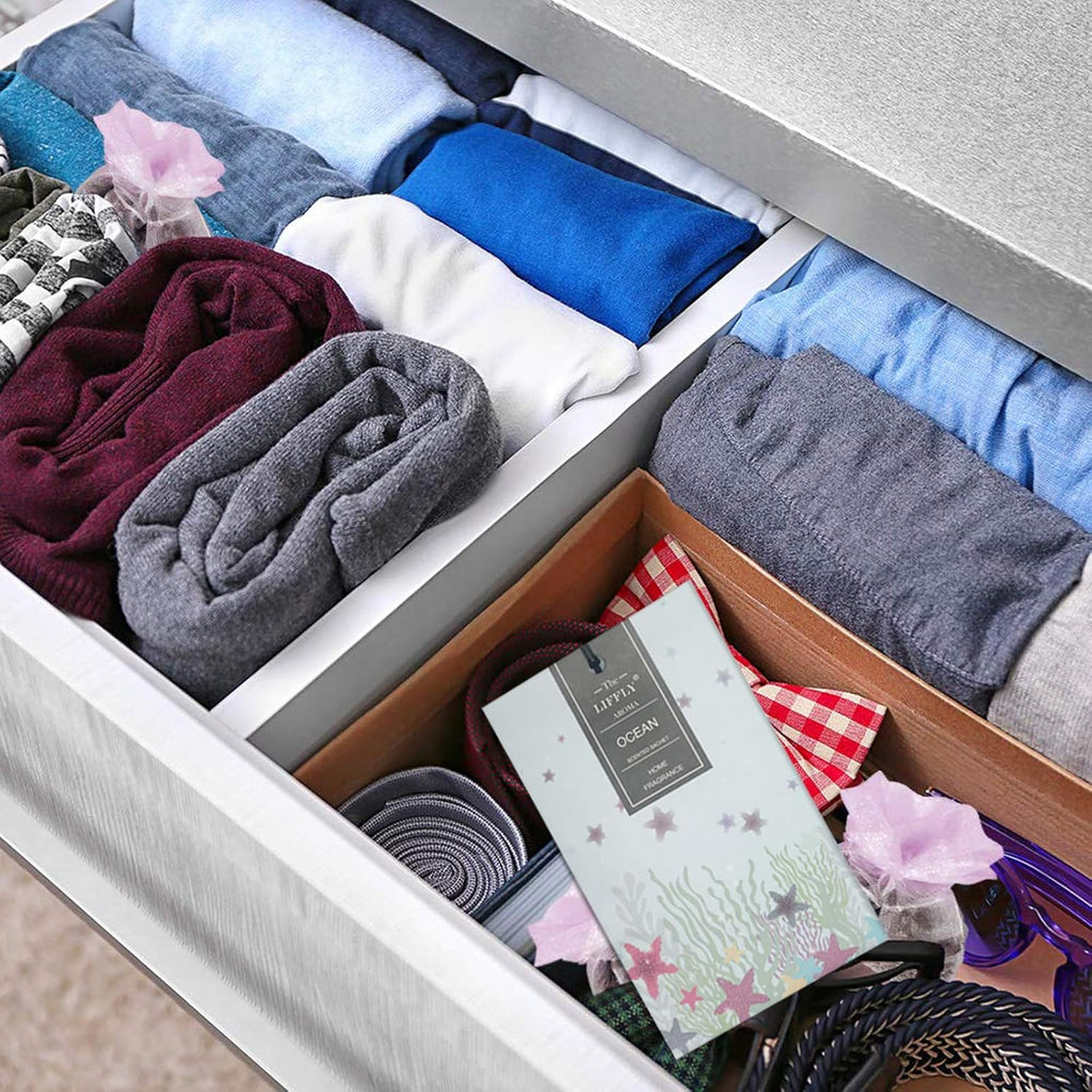 14 Packs Ocean Scented Sachets for Drawers and Closets