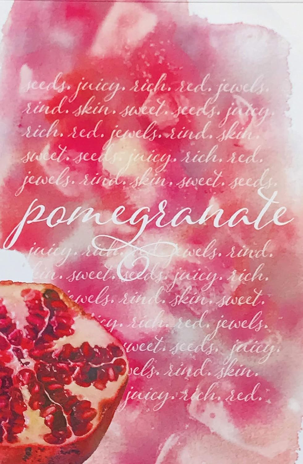 Expressive Scent 6 Pack Pomegranate Large Scented Sachet Envelope - Heritage Collection