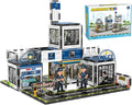 Magnetic Tiles, 50PCS Police Station Theme Building Blocks Set, Magnet Building Blocks and STEM Preschool Toys for Toddlers Kids Ages 3-5 5-7 8-10