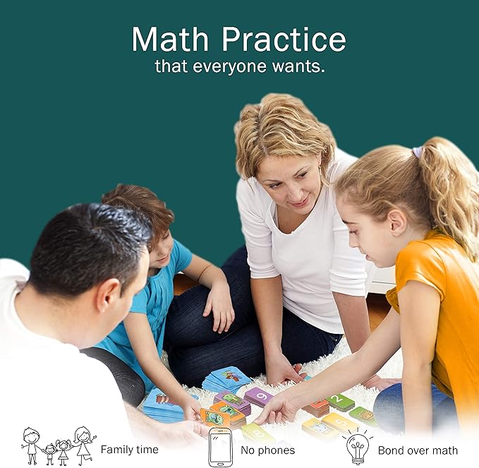 Monster Sock Factory Multiplication and Division Game - Fun Math Board Game for 6-10 Year Olds, Easy to Play STEM Toy for Kids at Home, Learning Gift for Girls & Boys, Grade 1 and Up