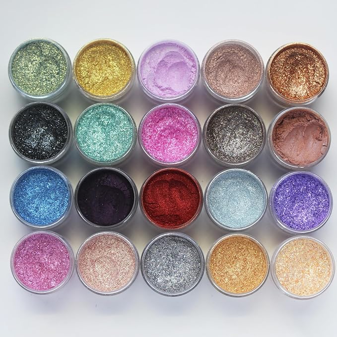 Premium Diamond Mica Powder Pigment- for Epoxy, Resin, Soap, Paint, Woodworking, Acrylic Pouring, Bath Bombs, Fishing Lures - DIY Arts and Crafts Additive (Dark Purple)