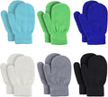 Baby Winter Mittens Toddler Stretch Knit Gloves Magic Warm Glove for Baby Boys Girls