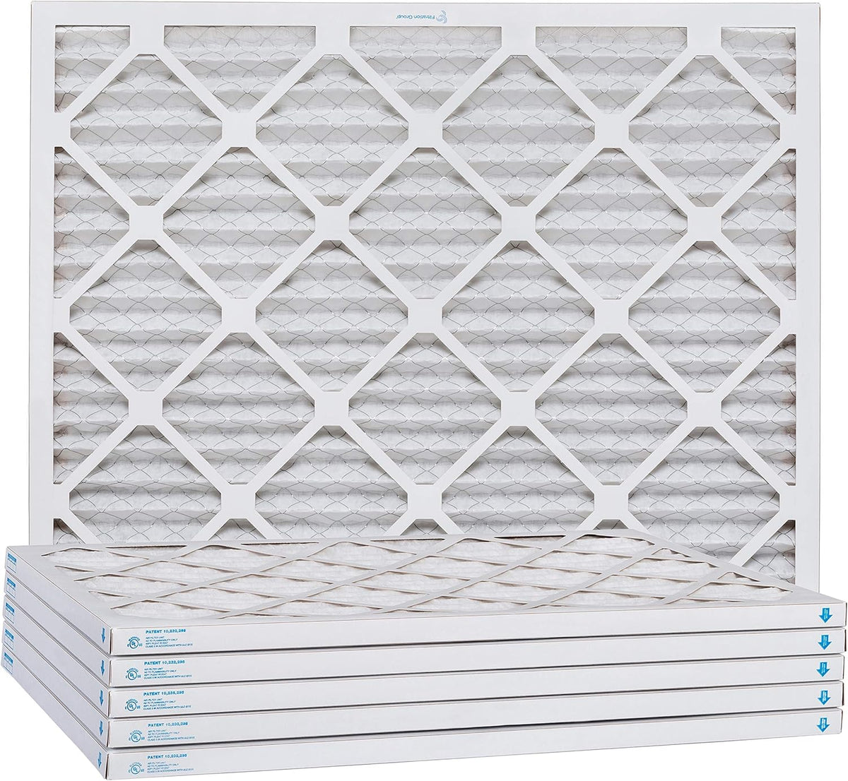 Aerostar 8x24x1 MERV 8, Pleated Air Filter, 8x24x1, Box of 6, Made in the USA