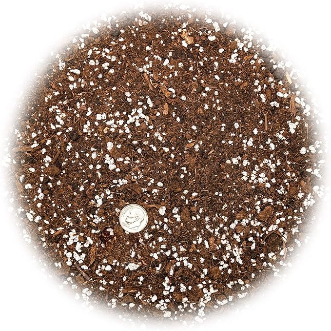 Gardenera House Plant and Tropical Plant Potting Soil - Re-Potting Soil for All Types of Indoor House Plants - 3 Quart Bag