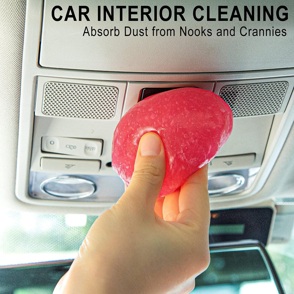 TICARVE 2Pack Cleaning Gel Car Putty Car Clean Putty Gel Auto Tools Car Interior Cleaner Car Cleaner Car Cleaning Slime Car Assecories Keyboard Cleaner Rose (320g/11.2oz)