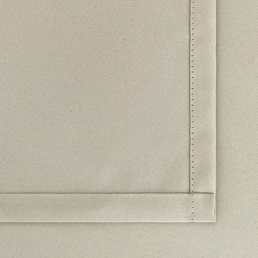 BGment Rod Pocket Blackout Curtains for Bedroom - Thermal Insulated Room Darkening Curtain for Living Room, Light Camel, 42 x 72 Inch, 2 Panels