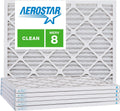 Aerostar 10x16x1 MERV 8-6 Count - High Efficiency Pleated HVAC, Furnace & Air Conditioner Filters - Removes Dust, Lint, Mold & Allergy-Causing Pollen