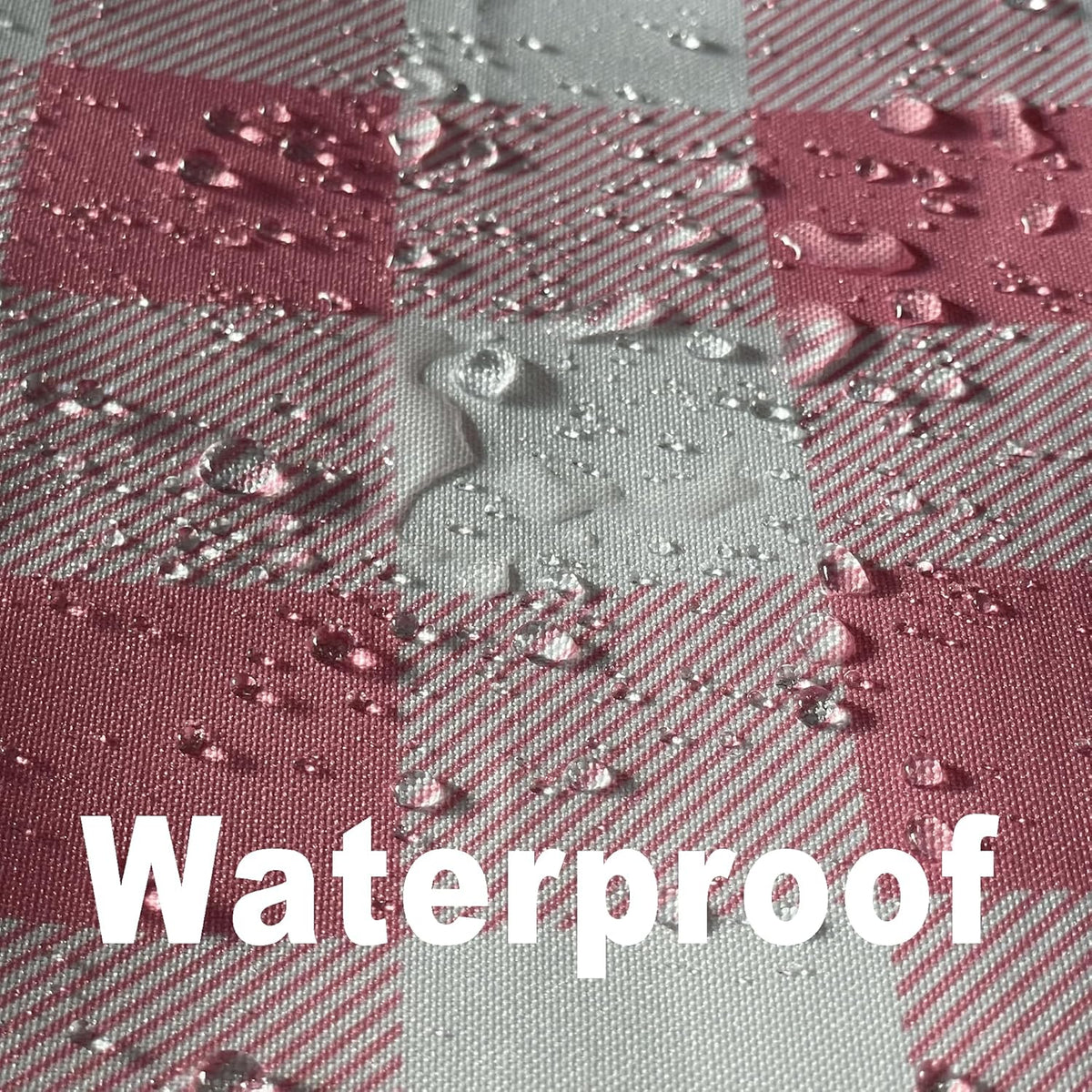 Classic Gingham Buffalo Tablecloth Fabric - Oblong 58x144 Inch Water Proof Checkered Table Cloth for Indoor Outdoor - Table Cover for Birthday, Picnics, BBQs, and Parties